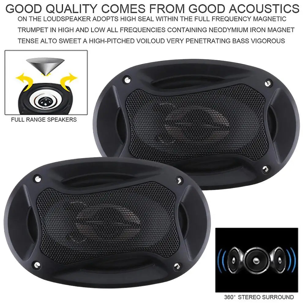 Altifalantes Coaxiais 4 x 6 Polegadas – 280W