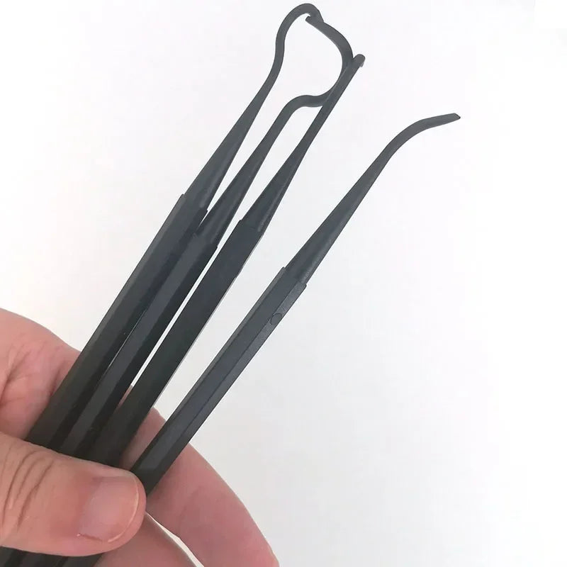 Multipurpose Car Detailing Cleaning Tool Accessories Wire Brushes and 4 Nylon Picks Pick and Brush Set 3 Double-headed Finished