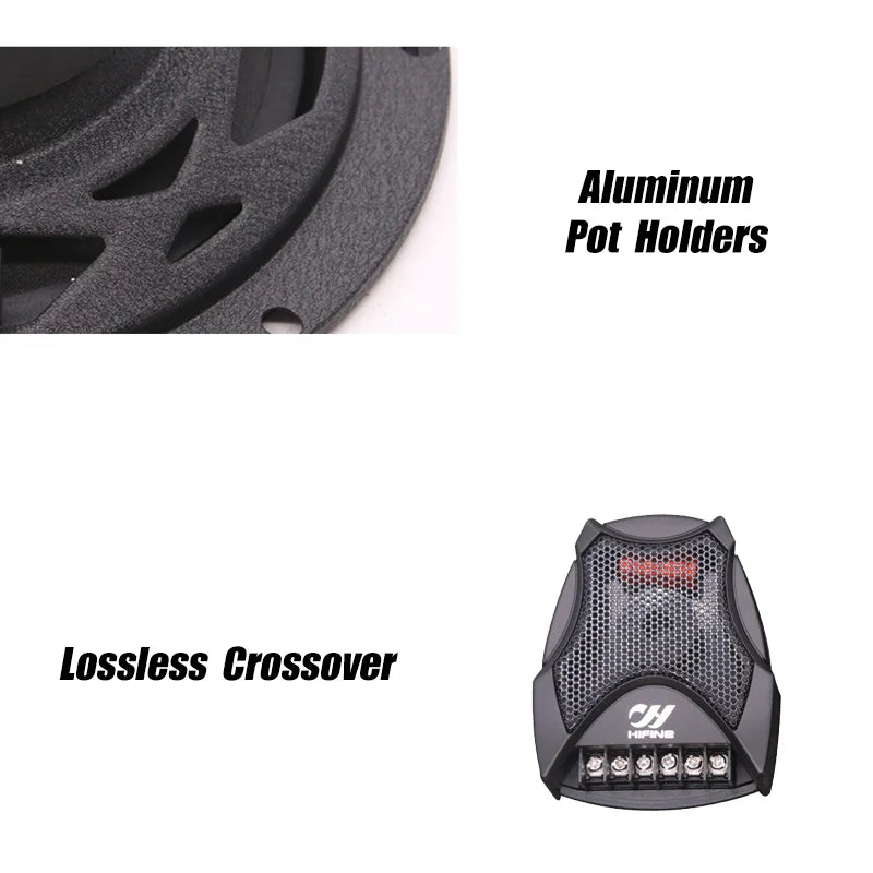 Kit de Altifalantes 6.5 Polegadas 2-Vias
