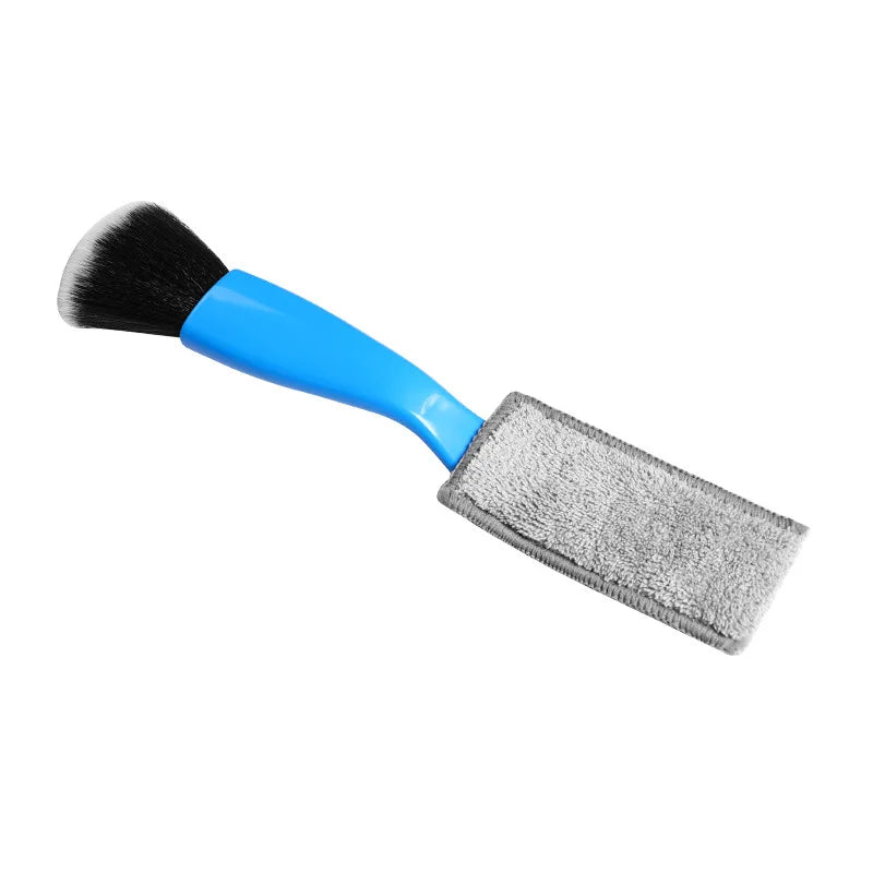 Car Interior Cleaning Brush Air Conditioner Cleaning Tools Air Outlet Dust Removal Soft Brush Double-ended Auto Duster Cleaner
