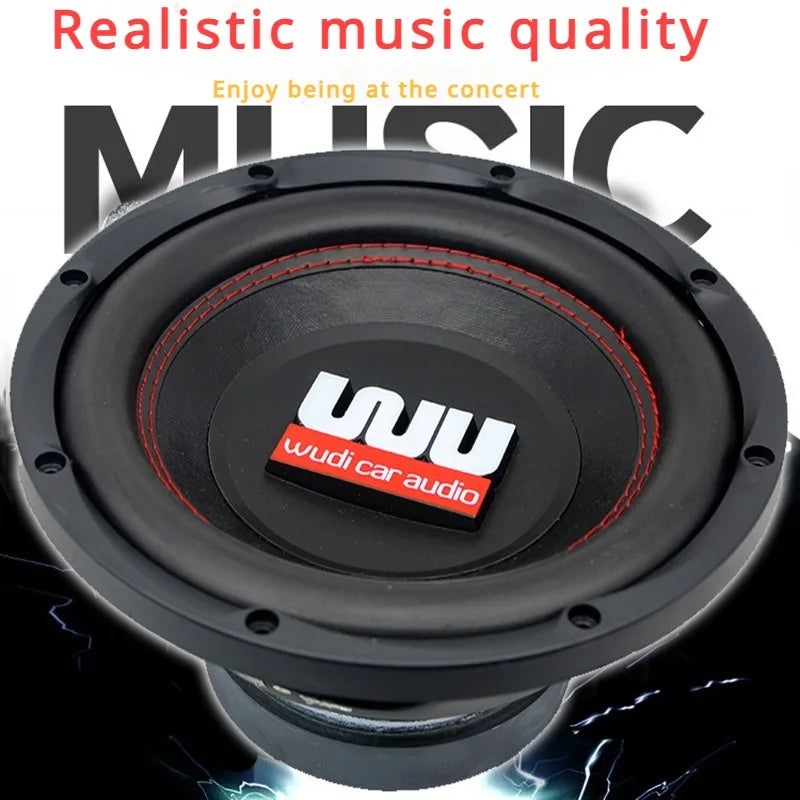 Car 10/12 Inch Dual Magnetic Woofer 2~8Ω Full-range High-power 500w Pure Bass Karaoke Stage Speaker Class D Power Amplifier Push