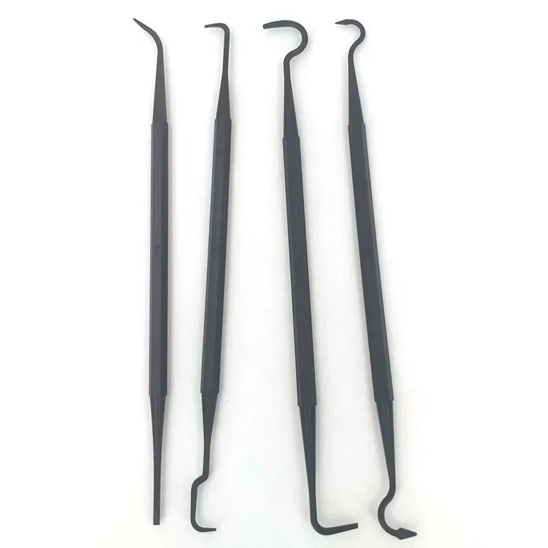 Multipurpose Car Detailing Cleaning Tool Accessories Wire Brushes and 4 Nylon Picks Pick and Brush Set 3 Double-headed Finished