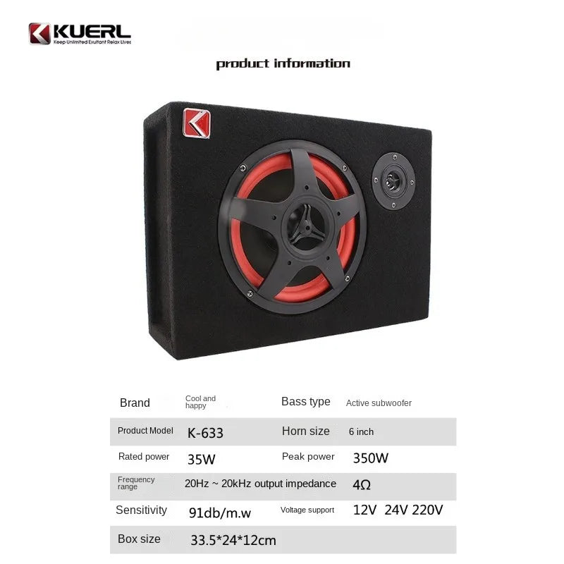 Subwoofer 6 Polegadas
