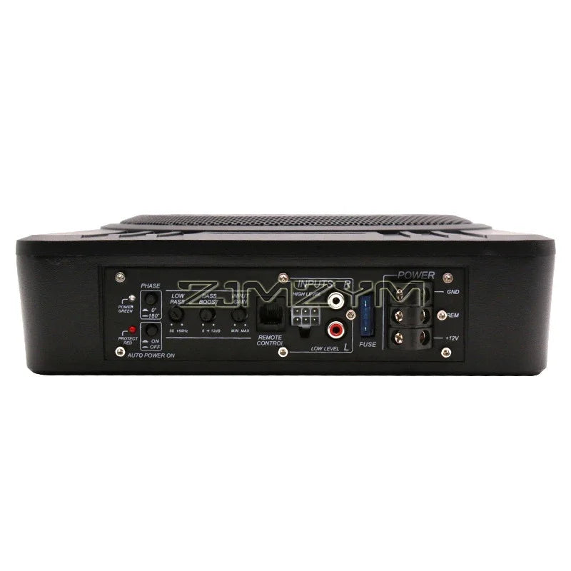 Subwoofer de 12V com Amplificador Integrado – 10" e 8'' Slim