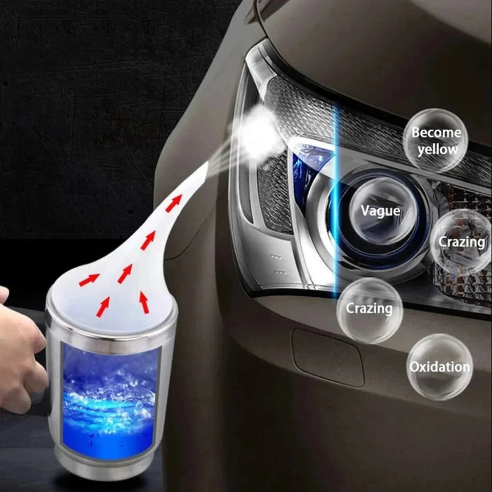 Kit de Polimento de Faróis de Carro 100ML